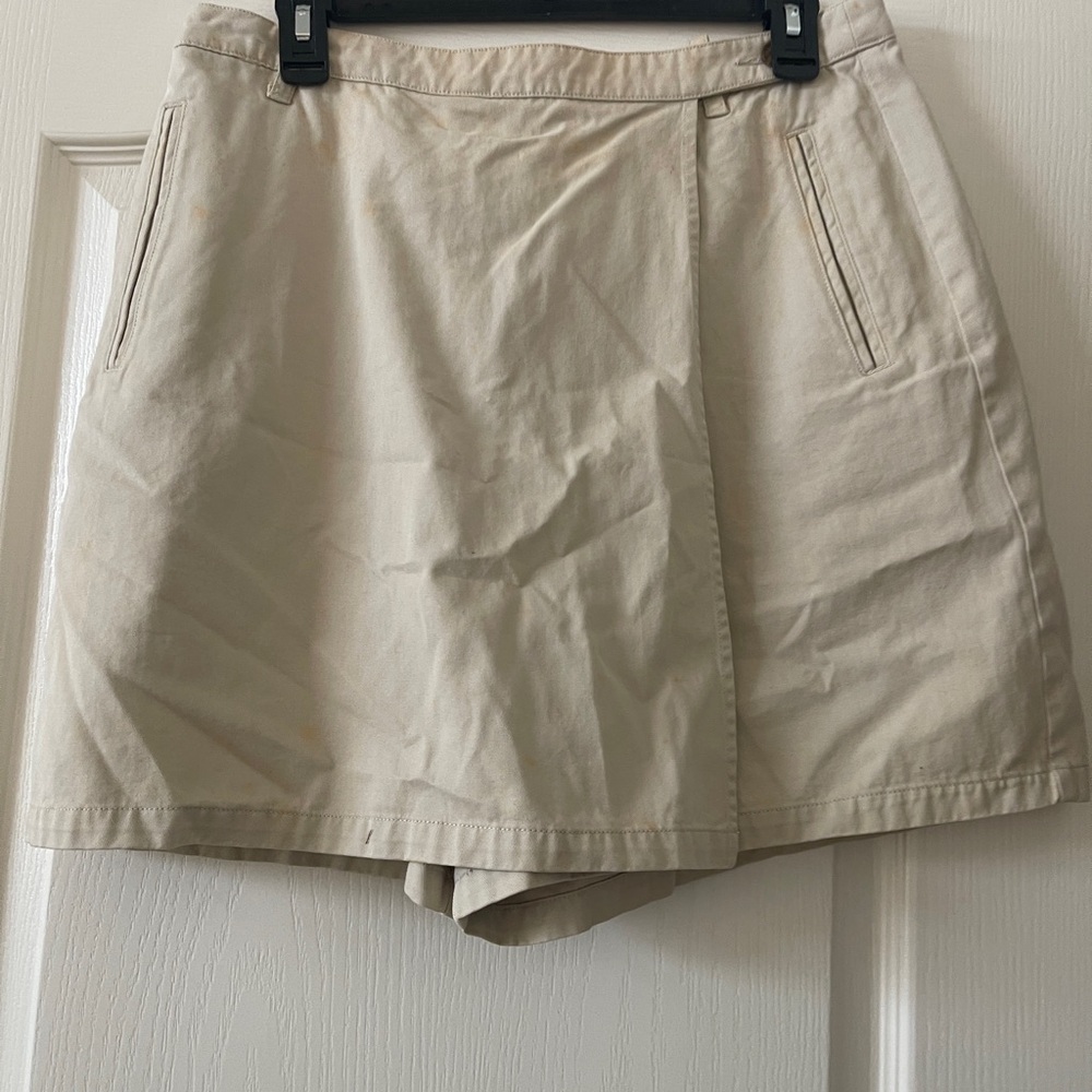The Limited Cream/Tan Skort